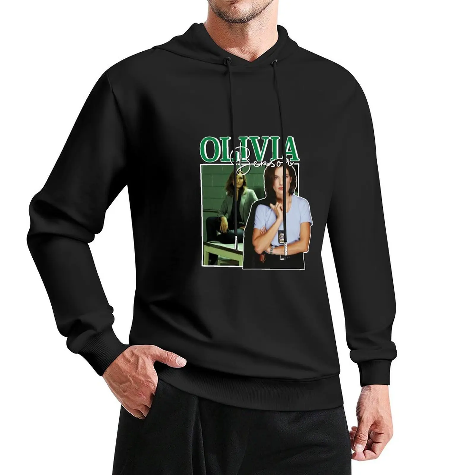 Olivia Benson винтажный пуловер с капюшоном, мужская толстовка, осенний японский стиль, новые толстовки и блузки
Olivia Benson винтажный пуловер с капюшоном, мужская толстовка, осенний японский стиль, новые толстовки и блузки