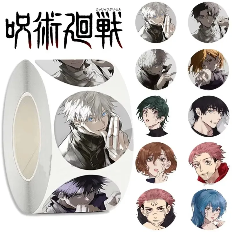 500pcs Jujutsu Kaisen Stickers Seal Label Gojo Satoru DIY Scrapbook Diary Decorative Cartoon Anime Sticker Roll Phone Decals Toy
500pcs Jujutsu Kaisen Stickers Seal Label Gojo Satoru DIY Scrapbook Diary Decorative Cartoon Anime Sticker Roll Phone Decals Toy