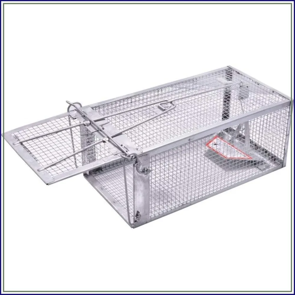 Humane Live Animal Trap for Rats, Mice, Chipmunks - Indoor & Outdoor Use
Humane Live Animal Trap for Rats, Mice, Chipmunks - Indoor & Outdoor Use