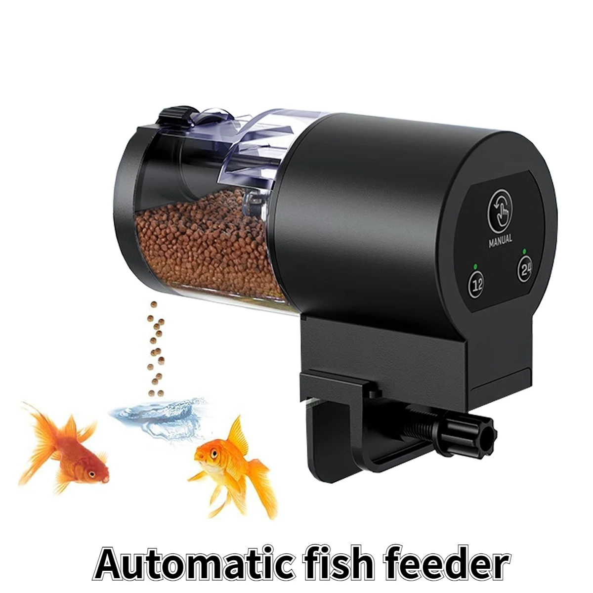 New Automatic Fish Feeder for Aquarium,100ml Capacity Auto Fish Feeders Easy to Set Up with Battery for home/aquarium
New Automatic Fish Feeder for Aquarium,100ml Capacity Auto Fish Feeders Easy to Set Up with Battery for home/aquarium