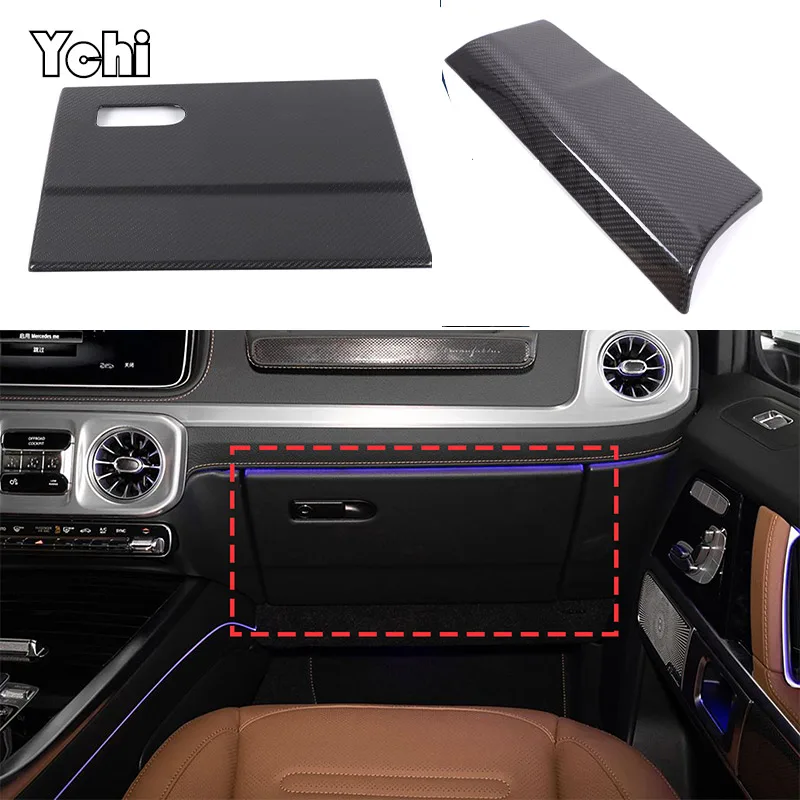 For Mercedes Benz G Class W464 2019-2025 Real carbon fiber Car Co-Pilot Glove Box Decorative Panel Car Interior Accessories
For Mercedes Benz G Class W464 2019-2025 Real carbon fiber Car Co-Pilot Glove Box Decorative Panel Car Interior Accessories