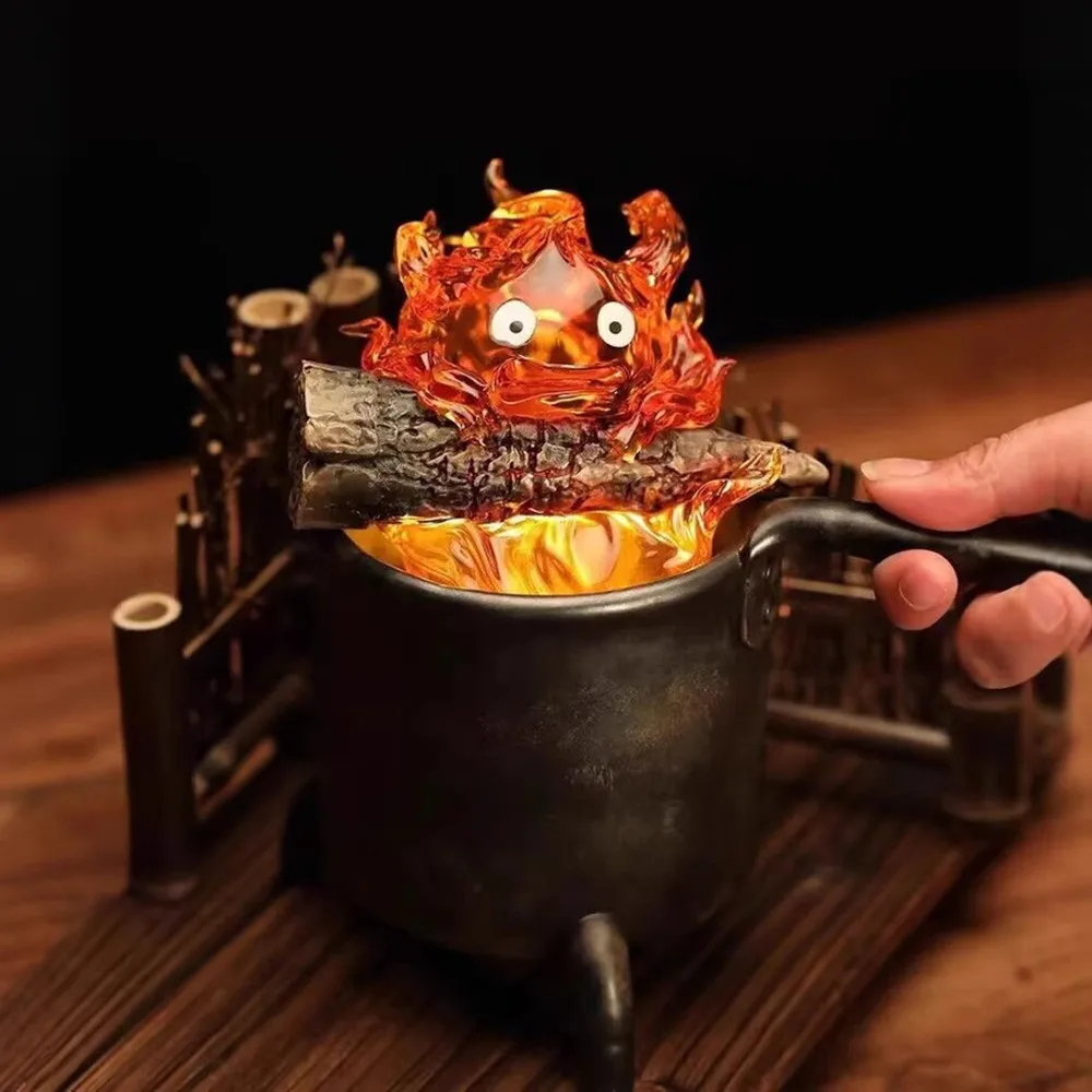 The Flame of The Heart Figure Stove Calcifer 20cm PVC Action Figure Amine Valentine's Day Gift Collectible Figurine
The Flame of The Heart Figure Stove Calcifer 20cm PVC Action Figure Amine Valentine's Day Gift Collectible Figurine