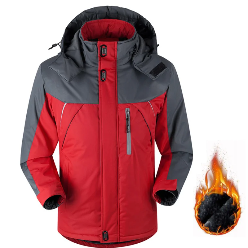 Men Winter Thick Velvet Coats Outdoor Windproof Cheap High Quality Male Windbreaker Jackets Hiking Camping Sports Clothes 5XL
Men Winter Thick Velvet Coats Outdoor Windproof Cheap High Quality Male Windbreaker Jackets Hiking Camping Sports Clothes 5XL