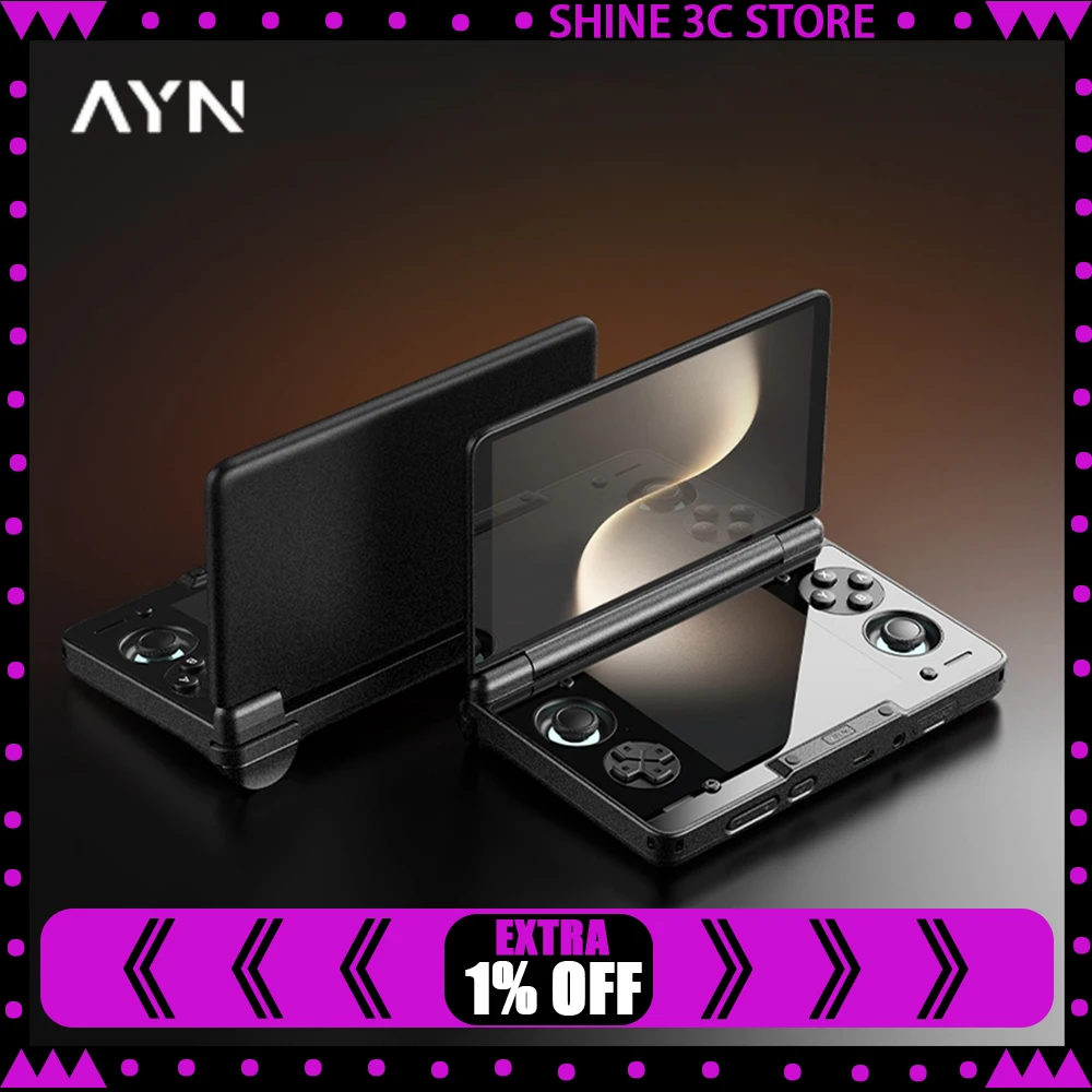 AYN Thor Game Console 6inch 1080P 120Hz AMOLED Screen 6000mAh Portable Android Handheld Console Dual Screen Flip Game Machine
AYN Thor Game Console 6inch 1080P 120Hz AMOLED Screen 6000mAh Portable Android Handheld Console Dual Screen Flip Game Machine