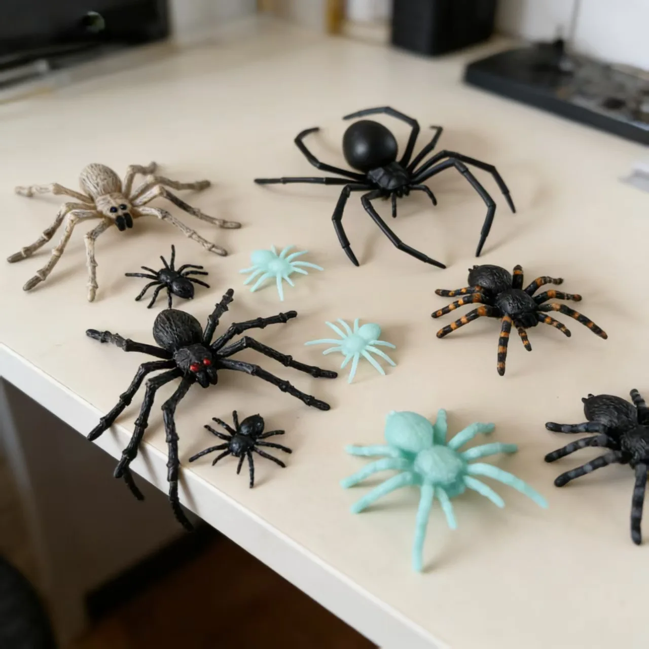 Halloween Decoration Fake Black Spider Funny Props Ghost Festival Party Supplies Simulated Spider Happy Halloween Day Decors
Halloween Decoration Fake Black Spider Funny Props Ghost Festival Party Supplies Simulated Spider Happy Halloween Day Decors