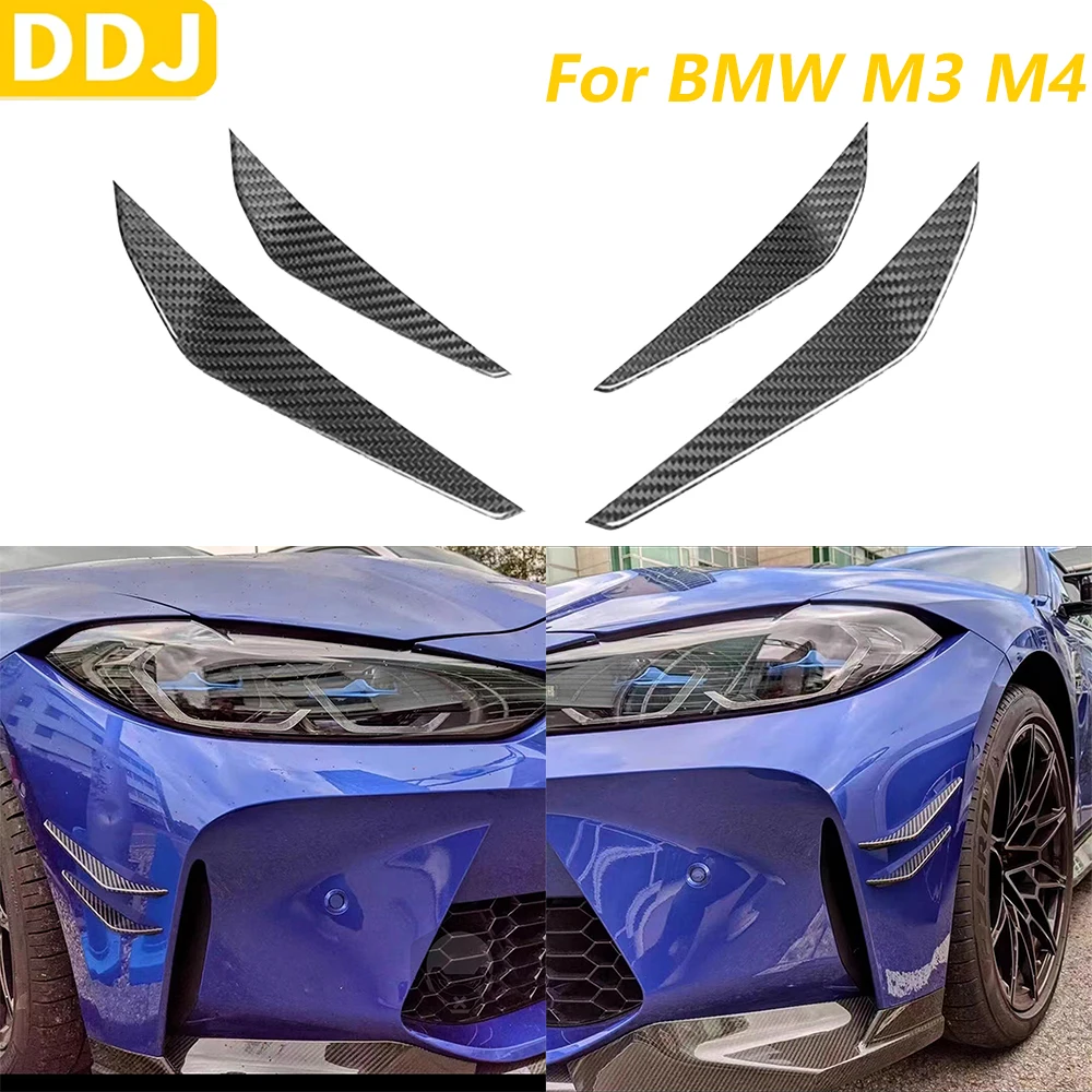 For BMW M3 M4 G80 G82 G83 2022 2023 Real Dry Carbon Fiber Front Bumper Side Spoiler Wind Knife Cover Decorative Car Accessories
For BMW M3 M4 G80 G82 G83 2022 2023 Real Dry Carbon Fiber Front Bumper Side Spoiler Wind Knife Cover Decorative Car Accessories