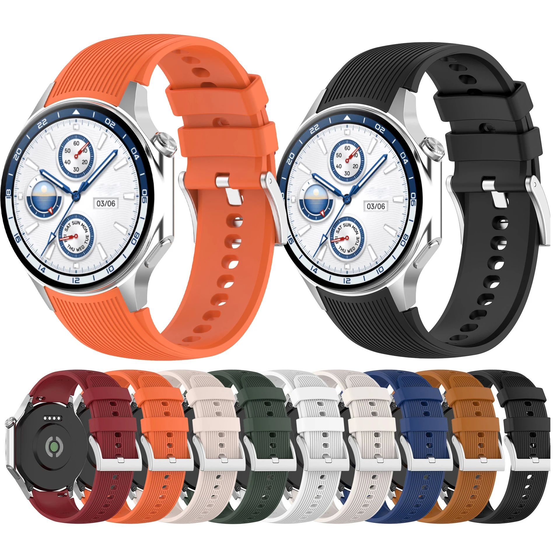 Силиконовый ремешок подходит для OPPO Watch X, круглые сменные часы с интерфейсом без зазора для смарт-часов Oneplus Watch2
Силиконовый ремешок подходит для OPPO Watch X, круглые сменные часы с интерфейсом без зазора для смарт-часов Oneplus Watch2