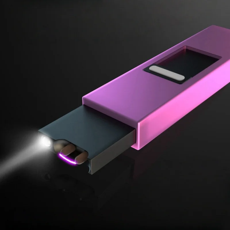 Portable Windproof USB Charging Lighter LED Lighting Flameless Lighter Outdoor Barbecue Kitchen Tools Men's Gift
Portable Windproof USB Charging Lighter LED Lighting Flameless Lighter Outdoor Barbecue Kitchen Tools Men's Gift