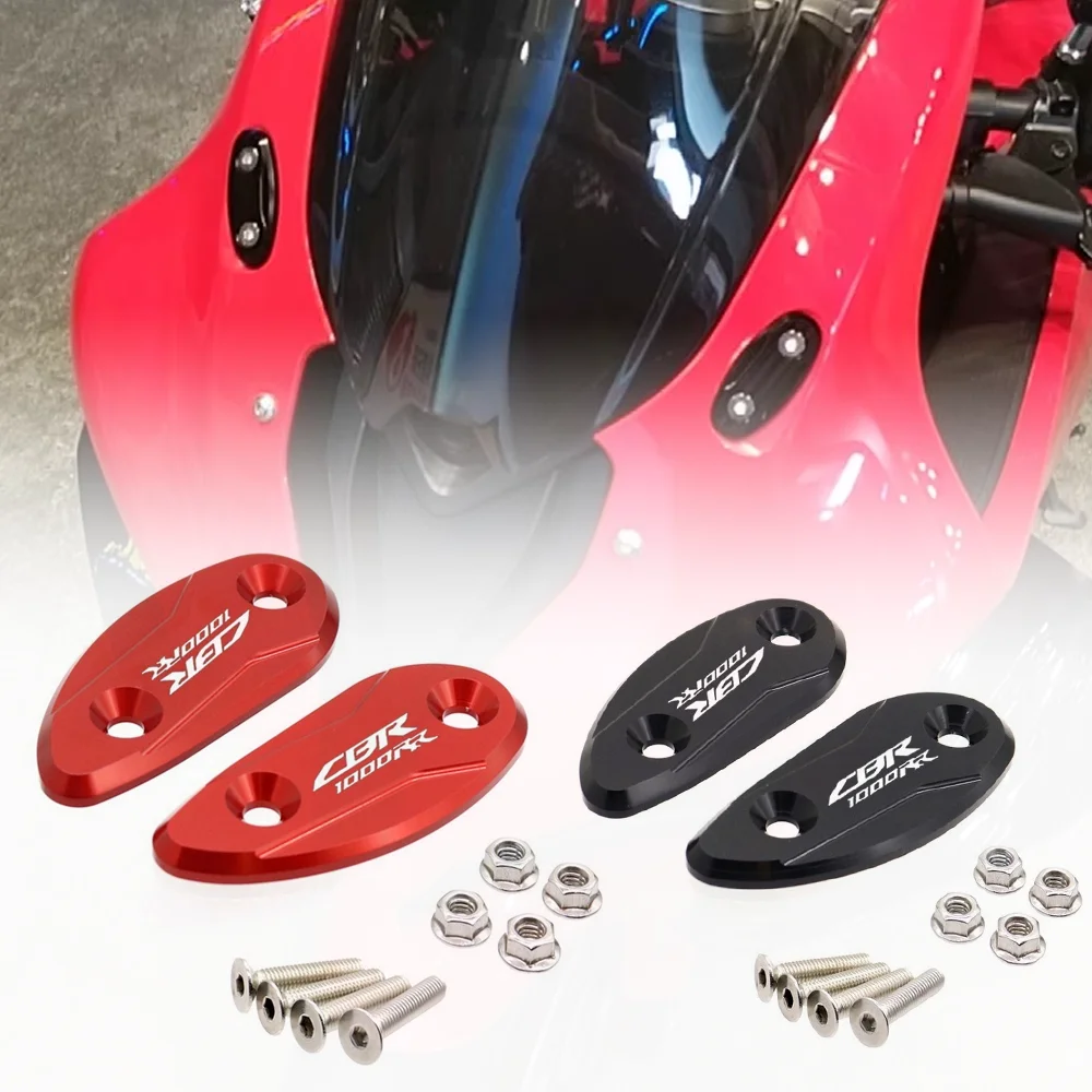 For Honda CBR1000RR CBR 1000 RR 2008-2024 Motorcycle Rearview Mirror Base Cover Windshield Drive Eliminator Mirror Hole Cover
For Honda CBR1000RR CBR 1000 RR 2008-2024 Motorcycle Rearview Mirror Base Cover Windshield Drive Eliminator Mirror Hole Cover