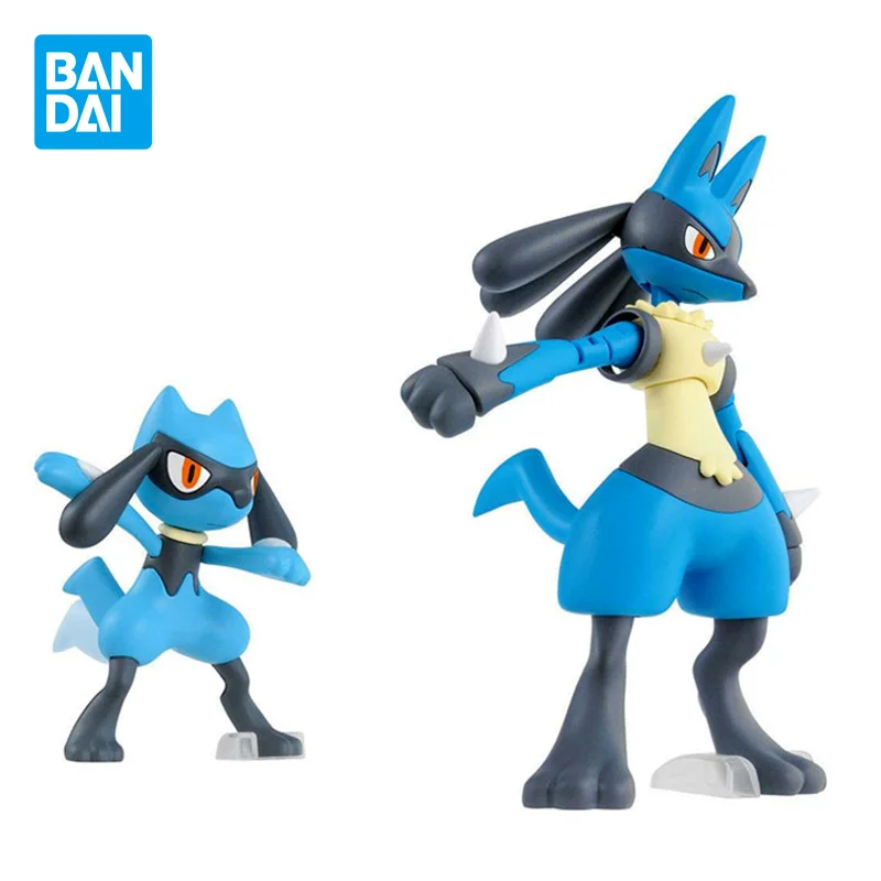 Набор оригинальных моделей покемонов Bandai, фигурка аниме Lucario Riolu, фигурки героев, коллекционные украшения, игрушки, подарки для детей, куклы
Набор оригинальных моделей покемонов Bandai, фигурка аниме Lucario Riolu, фигурки героев, коллекционные украшения, игрушки, подарки для детей, куклы