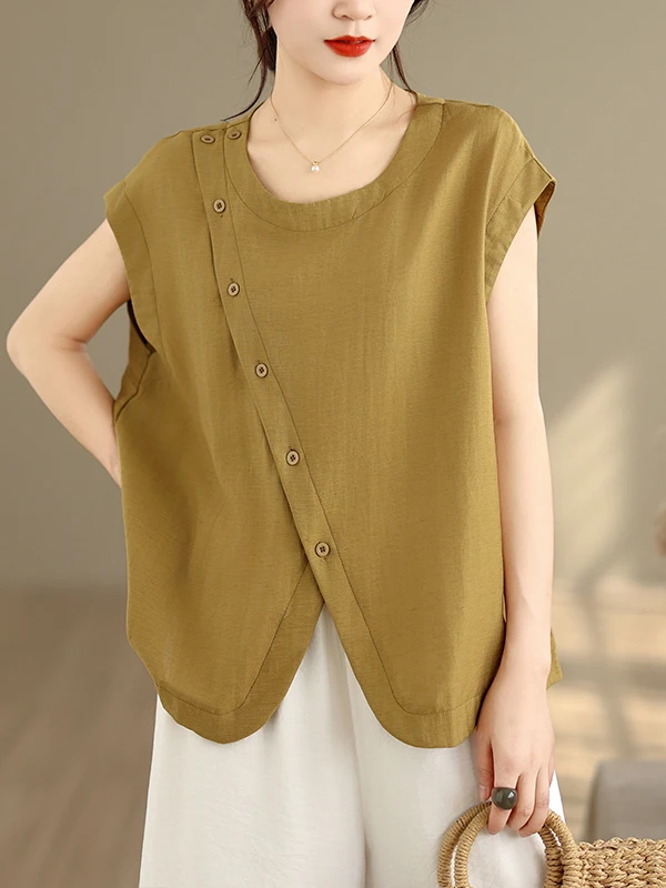 plus Size Casual Style Short Sleeve Asymmetrical Shirt Women's Summer Slimming Loose Fit Shirt Fashionable And Versatile
plus Size Casual Style Short Sleeve Asymmetrical Shirt Women's Summer Slimming Loose Fit Shirt Fashionable And Versatile