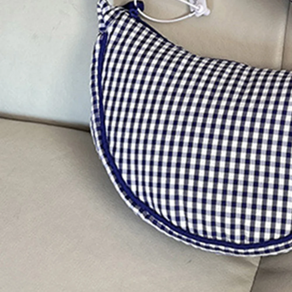 Plaid Nylon Shoulder Bag Lightweight Messenger Bag Casual Sling Bag for Women
Plaid Nylon Shoulder Bag Lightweight Messenger Bag Casual Sling Bag for Women