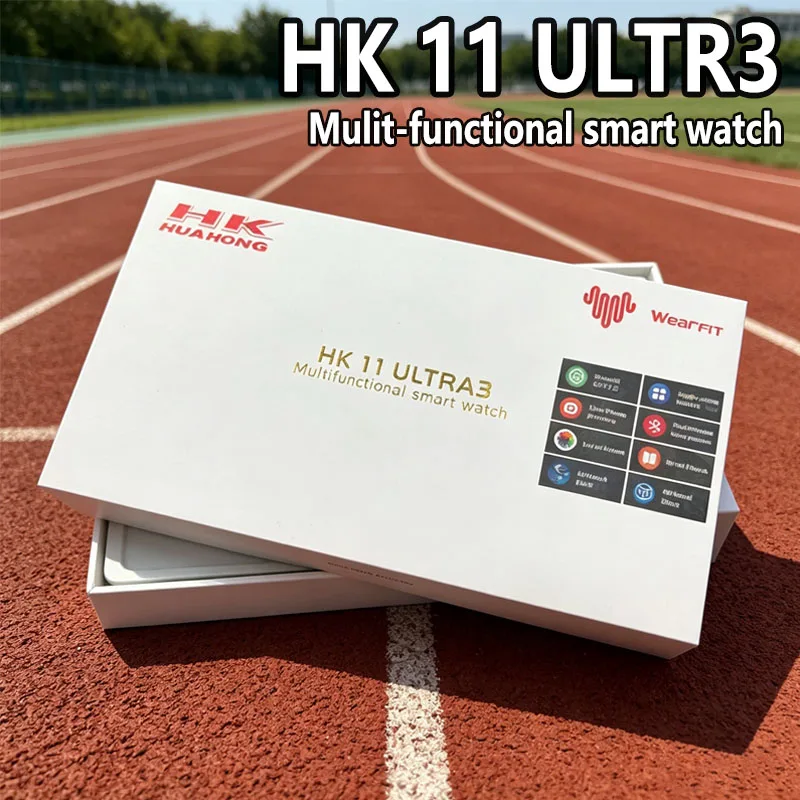 HK 11 ULTRA3 Smart Watch 2026 AMOLED Screen Bluetooth Call Smartwatch Men Women Fitness Tracker Waterproof NFC Sport Watch
HK 11 ULTRA3 Smart Watch 2026 AMOLED Screen Bluetooth Call Smartwatch Men Women Fitness Tracker Waterproof NFC Sport Watch