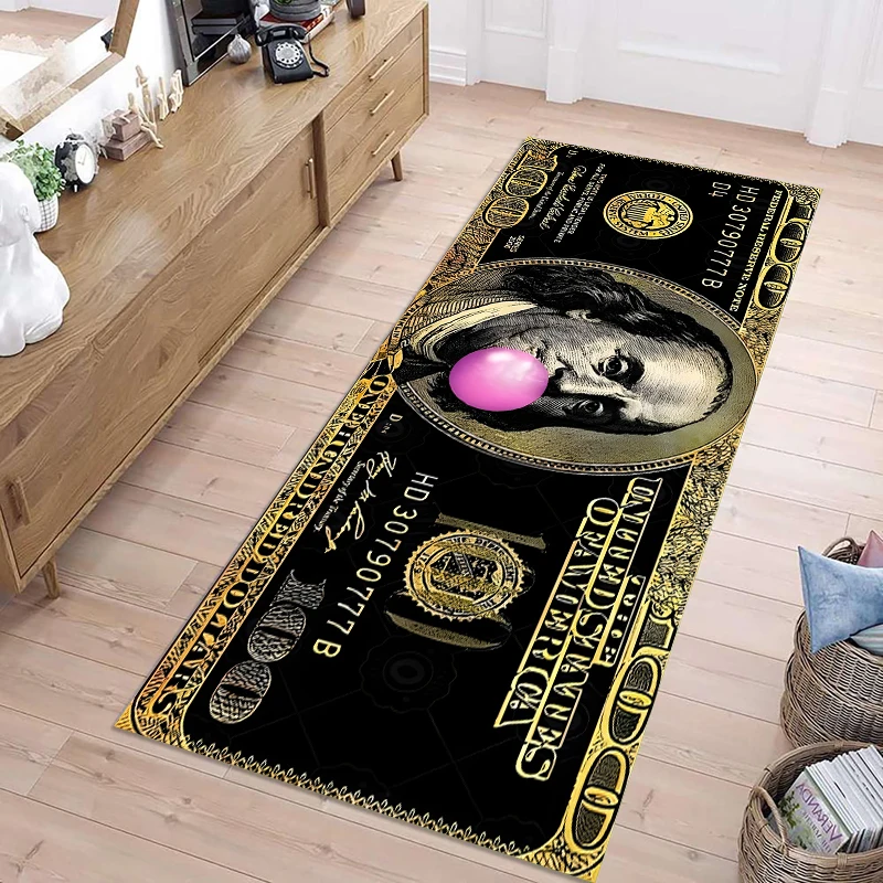 Creative Dollar Bill Print Floor Mat Non Slip Rug for Bedroom Living Room Kitchen Entrance Durable Washable Carpet Home Decor
Creative Dollar Bill Print Floor Mat Non Slip Rug for Bedroom Living Room Kitchen Entrance Durable Washable Carpet Home Decor