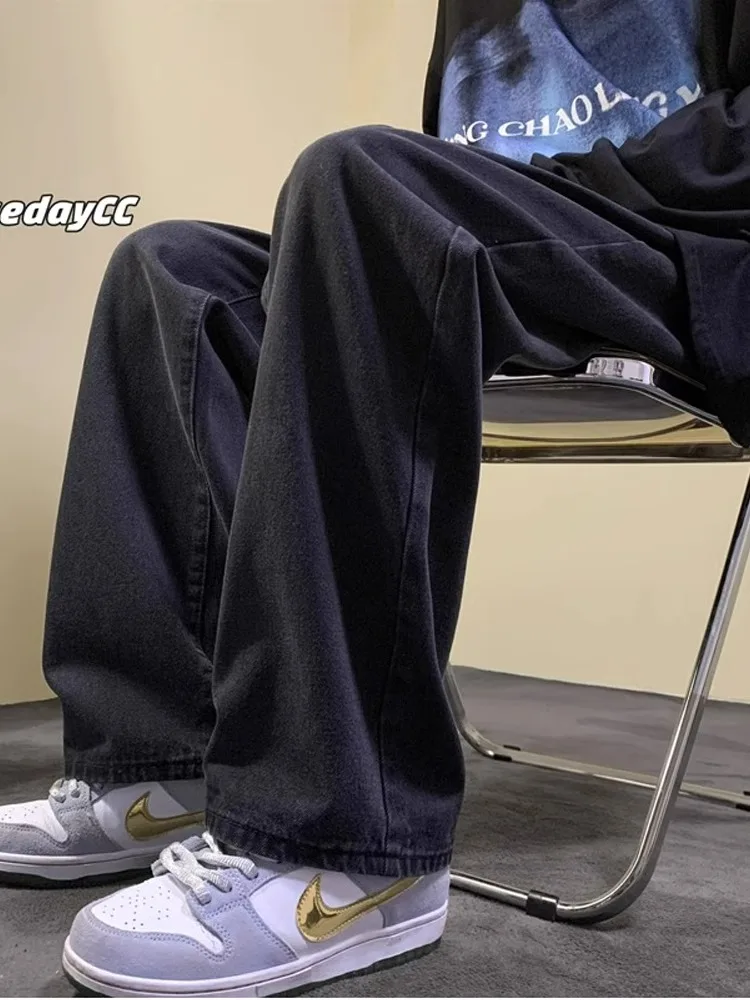 Мужские джинсы Bla American High Street прямого кроя, весенние, свободные, повседневные брюки, модные молодежные широкие длинные штаны
Мужские джинсы Bla American High Street прямого кроя, весенние, свободные, повседневные брюки, модные молодежные широкие длинные штаны