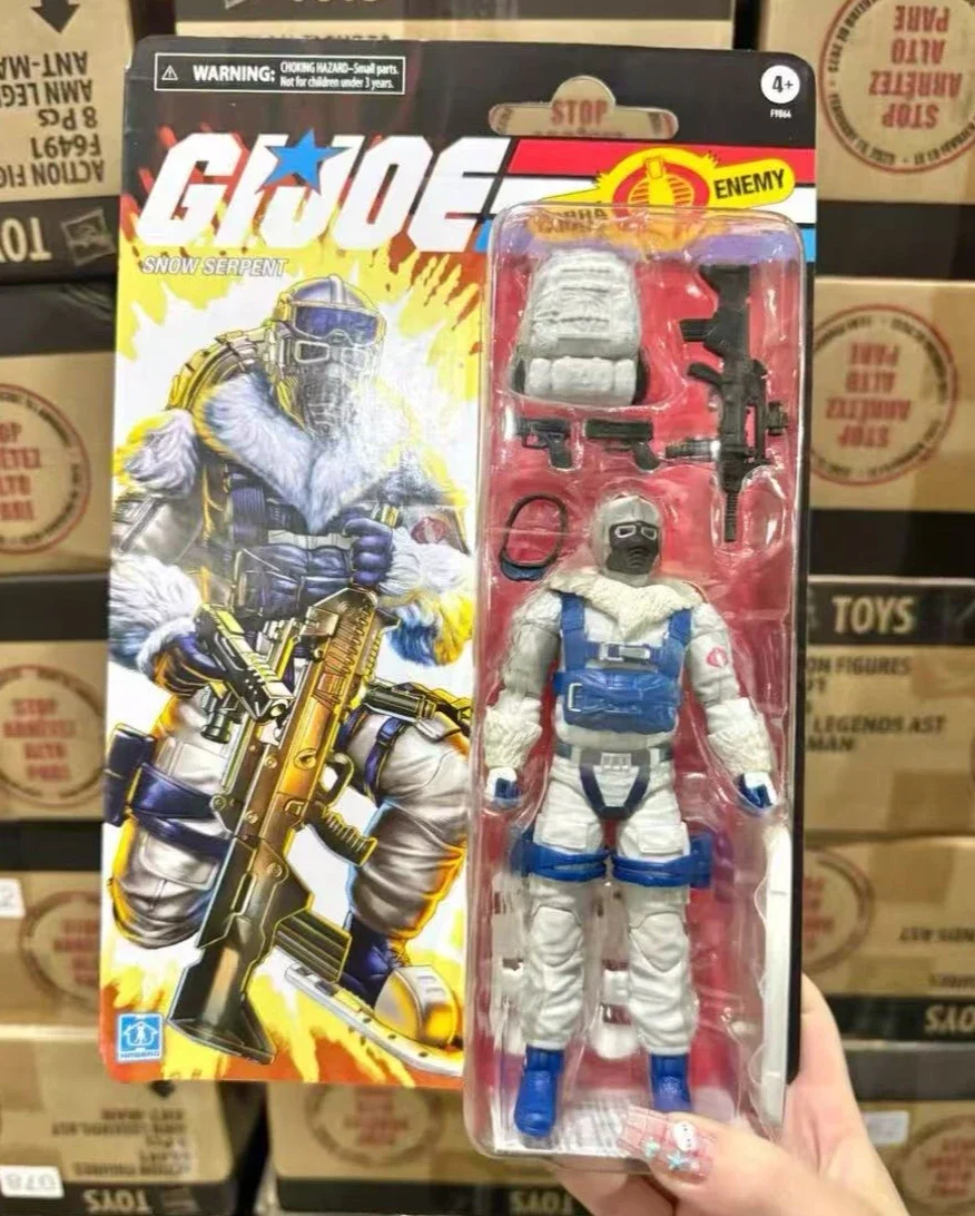 In Stock Hasbro Retro Card Snow Snake Soldier 6-inch Retro Card Moving Doll Handmade
In Stock Hasbro Retro Card Snow Snake Soldier 6-inch Retro Card Moving Doll Handmade