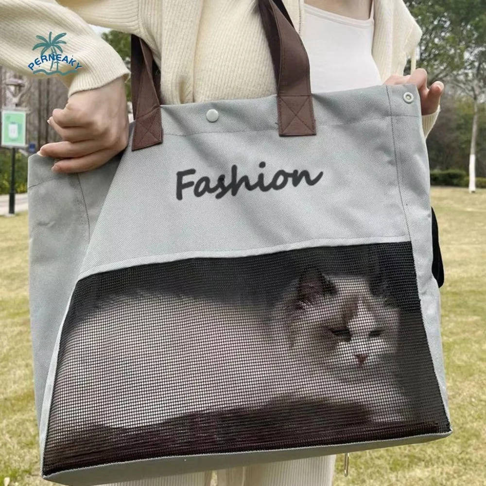 Multi-Function Soft Canvas Cat Carrier Bag Portable Breathable Pets Handbag High Capacity Fashion Travel Bag Cat
Multi-Function Soft Canvas Cat Carrier Bag Portable Breathable Pets Handbag High Capacity Fashion Travel Bag Cat