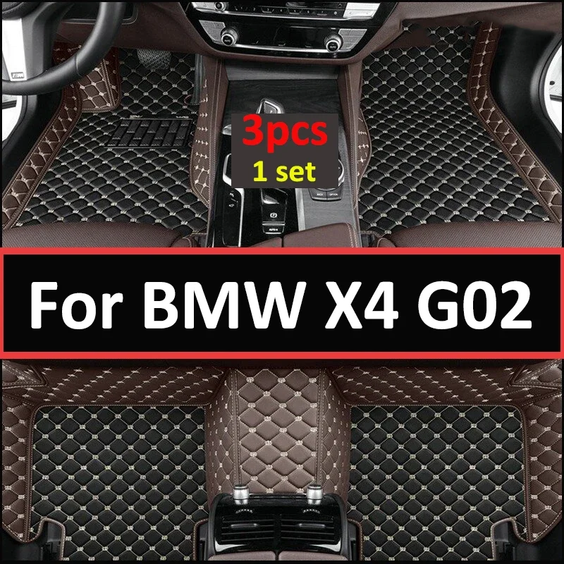 Автомобильные коврики для BMW X4 G02 MK2 2019 ~ 2022 Коврики Кожаный роскошный коврик против грязи Аксессуары для домашних животных Детали интерьера
Автомобильные коврики для BMW X4 G02 MK2 2019 ~ 2022 Коврики Кожаный роскошный коврик против грязи Аксессуары для домашних животных Детали интерьера