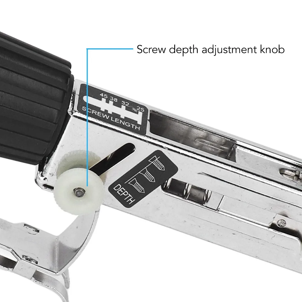 Aluminum Alloy Chain Nail Gun Adapter Corrosion Proof Depth Adjustment Automatic Screw Feed Chain Adapter
Aluminum Alloy Chain Nail Gun Adapter Corrosion Proof Depth Adjustment Automatic Screw Feed Chain Adapter