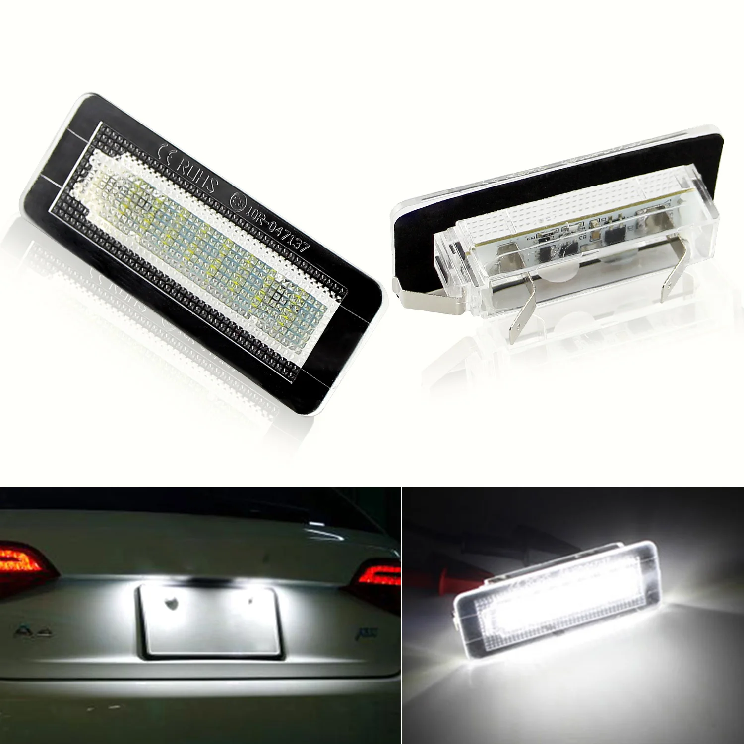 2PCS LED License Plate Lights For Benz Smart Fortwo 451 Coupe 2007-2015 w450 w453 Car Number Lamp 6000K White Canbus No Error
2PCS LED License Plate Lights For Benz Smart Fortwo 451 Coupe 2007-2015 w450 w453 Car Number Lamp 6000K White Canbus No Error