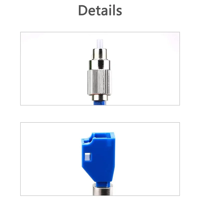 20Pcs Visual Fault Locator Adapter,Hybrid Fiber Optic Connector Adapter,Single Mode 9/125Um FC Male To LC Female Adapter
20Pcs Visual Fault Locator Adapter,Hybrid Fiber Optic Connector Adapter,Single Mode 9/125Um FC Male To LC Female Adapter