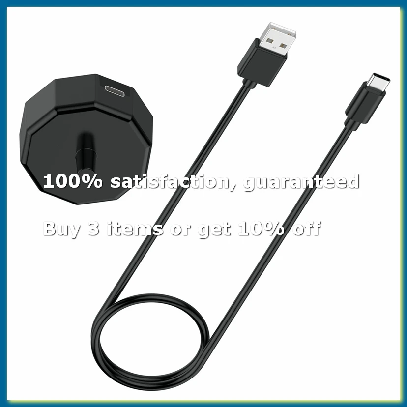 Wire Charger Dock Base USB C Magnetic Charging Cord for Electric Toothbrush Quick Charging Cable Black-BCBW
Wire Charger Dock Base USB C Magnetic Charging Cord for Electric Toothbrush Quick Charging Cable Black-BCBW