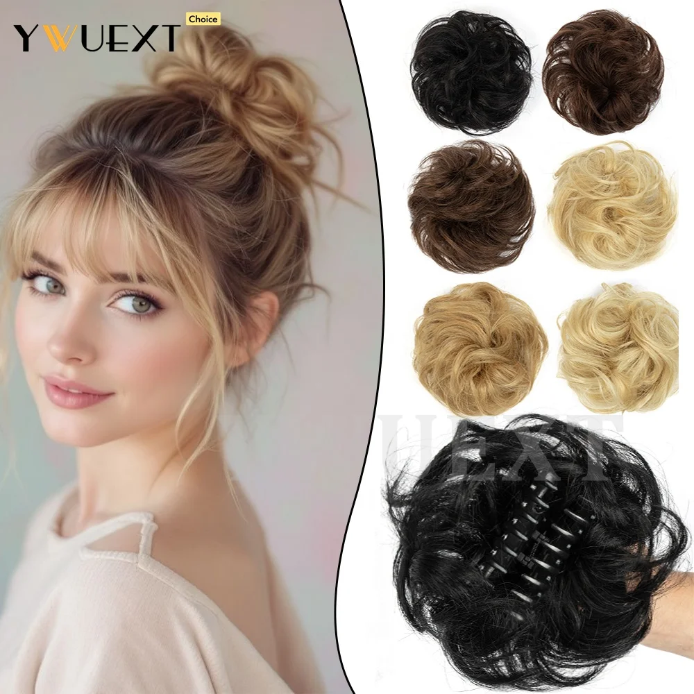 Claw Clip in Hair Buns Messy Curly Clip in Claw Hair Hairpieces Natural Wavy Curly Combs Add Hair Volume for Women 40g/pack
Claw Clip in Hair Buns Messy Curly Clip in Claw Hair Hairpieces Natural Wavy Curly Combs Add Hair Volume for Women 40g/pack