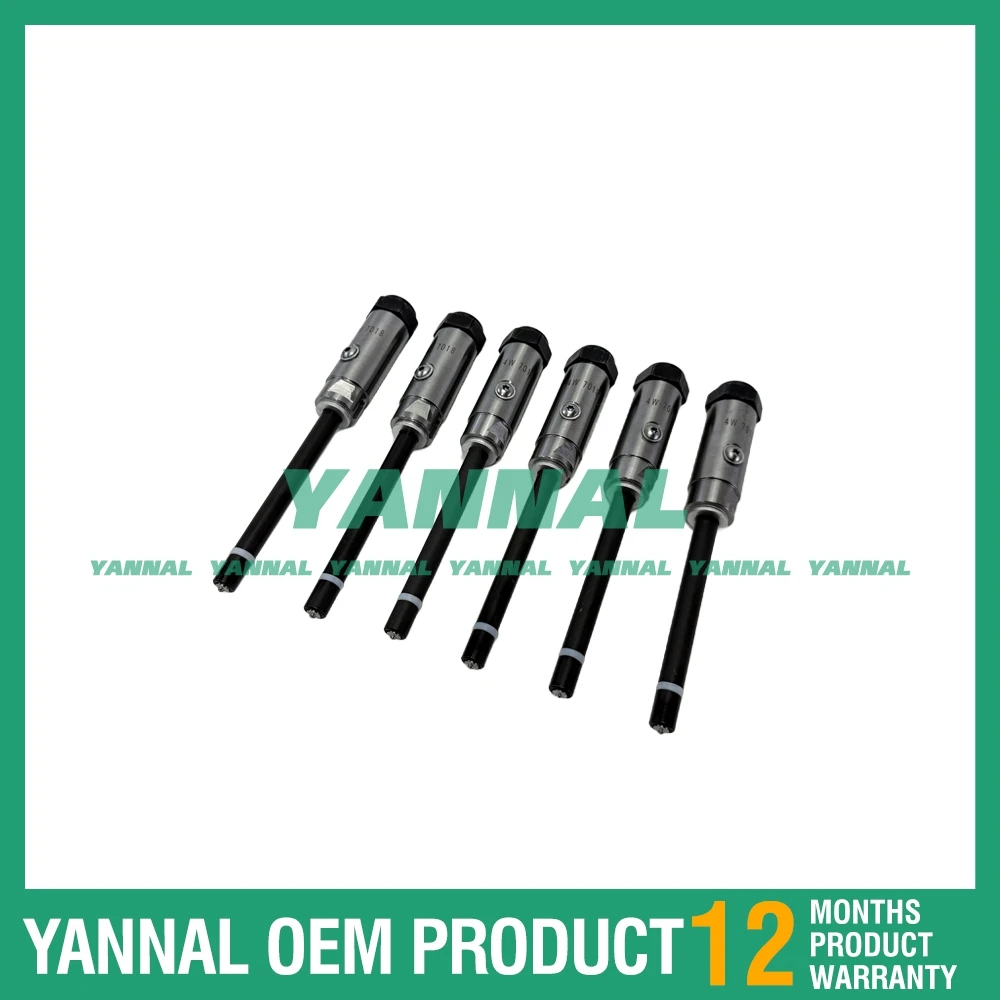 6 PCS Fuel Injector 4W7018 For Caterpillar 3406 3408 Engine Parts
6 PCS Fuel Injector 4W7018 For Caterpillar 3406 3408 Engine Parts