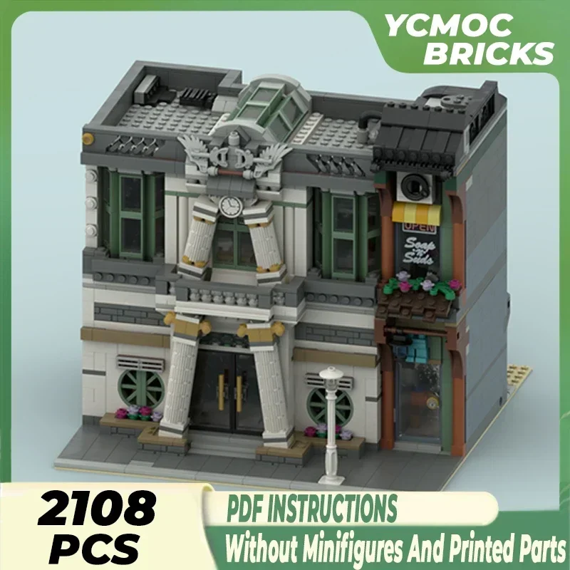Moc Building Bricks Модель с видом на улицу Классический кирпичный банк Технология Модульные блоки Подарки Игрушки для детей Наборы для самостоятельной сборки
Moc Building Bricks Модель с видом на улицу Классический кирпичный банк Технология Модульные блоки Подарки Игрушки для детей Наборы для самостоятельной сборки