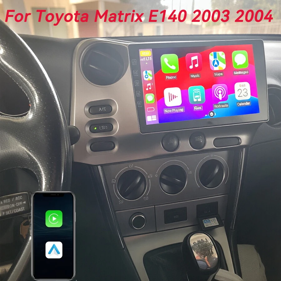 Android 16 CarPlay Auto Car Radio for PONTIAC Vibe 2003 2004 for Toyota Matrix E140 2003 2004 GPS Navi Multimedia Stereo Player
Android 16 CarPlay Auto Car Radio for PONTIAC Vibe 2003 2004 for Toyota Matrix E140 2003 2004 GPS Navi Multimedia Stereo Player