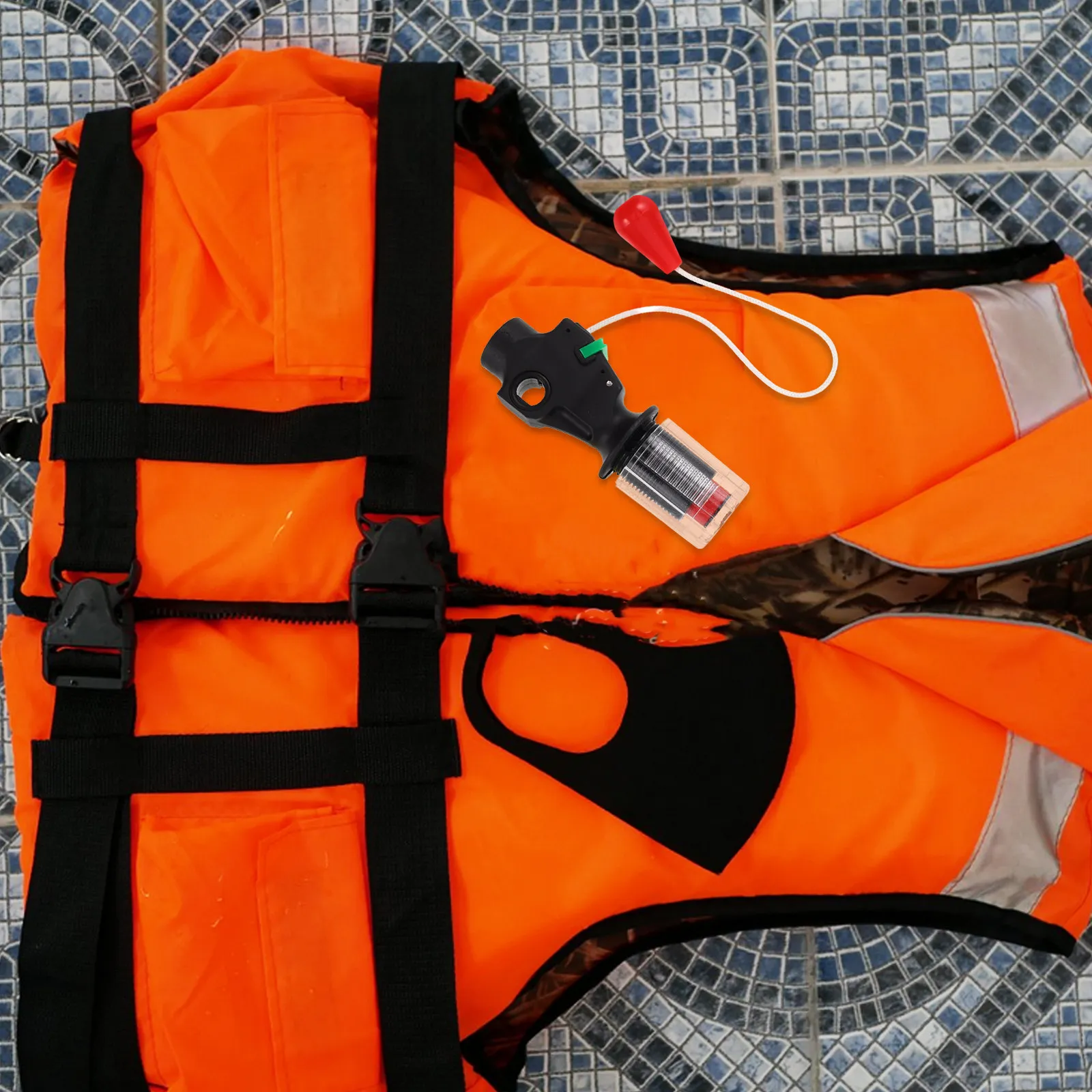Portable Automatic Inflator for Inflatable Life Vests Dual Manual Auto Trigger Rapid Inflation Emergency Safety Accessory Harsh
Portable Automatic Inflator for Inflatable Life Vests Dual Manual Auto Trigger Rapid Inflation Emergency Safety Accessory Harsh