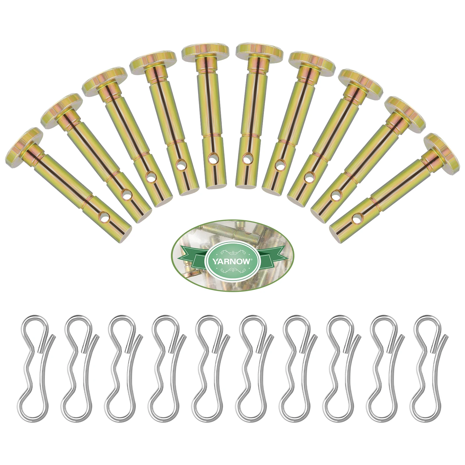 20 Pcs Pin Shear Pin Replacement Kit Snow Blower Parts Durable Metal Safe Replacement Accessories
20 Pcs Pin Shear Pin Replacement Kit Snow Blower Parts Durable Metal Safe Replacement Accessories