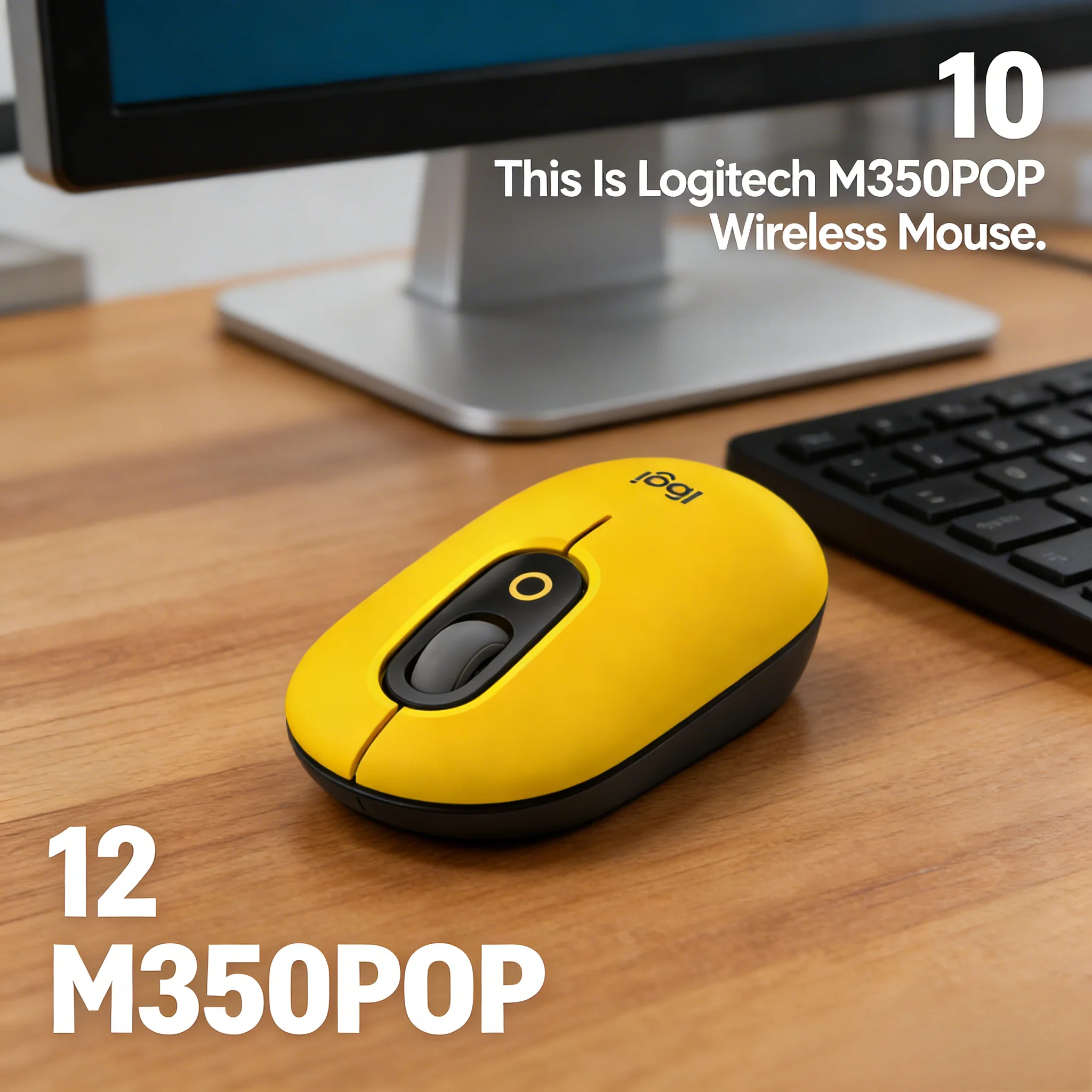 M350 POP Multi-System Compatible Mouse Windows macOS Entry-Level Office