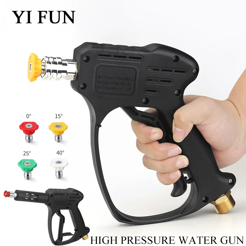 Car Wash Accessories Stainless Steel Gun Head High Pressure Water Gun Household Cleaning Machine Car Wash Water Gun
Car Wash Accessories Stainless Steel Gun Head High Pressure Water Gun Household Cleaning Machine Car Wash Water Gun