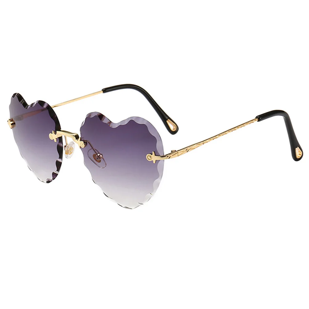 Sunglasses Heart Rimless Anti UV Glasses Party Photo Prop Lightweight Durable Fashion Round Style Suitable Year
Sunglasses Heart Rimless Anti UV Glasses Party Photo Prop Lightweight Durable Fashion Round Style Suitable Year