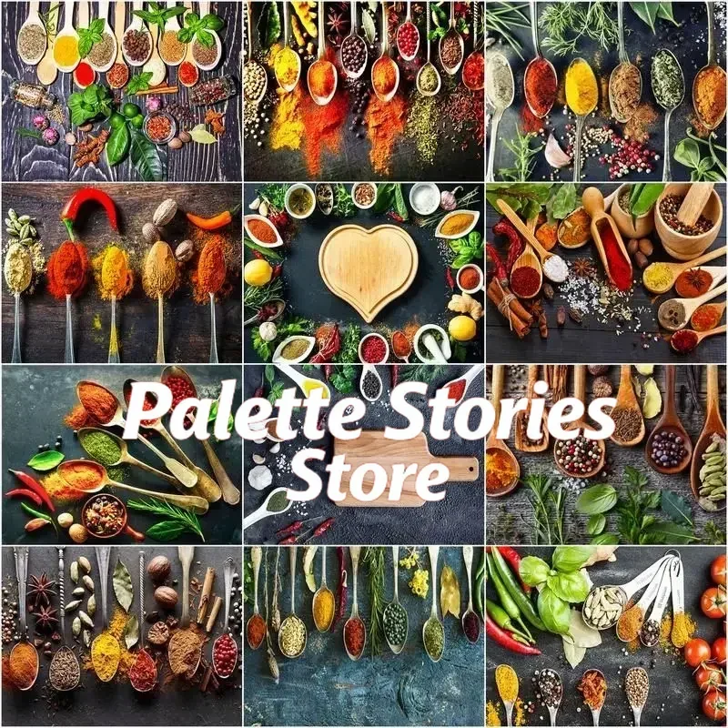 1PC frameless Paint By Number Food Spices Drawing On Canvas Gift Diy Pictures By Numbers Kits Hand Paintedpainting Art Home Dec
1PC frameless Paint By Number Food Spices Drawing On Canvas Gift Diy Pictures By Numbers Kits Hand Paintedpainting Art Home Dec