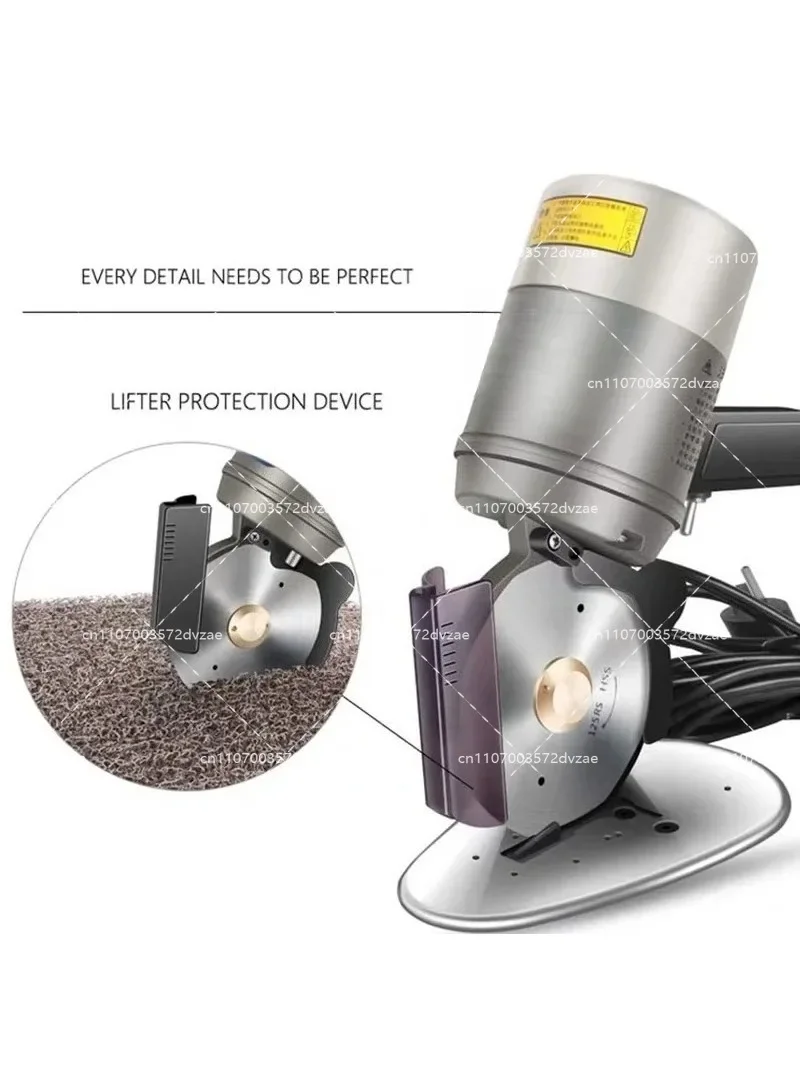 350W Electric round Knife Cutting Machine 125MM Width for Cloth Leather Blanket Fabric Cardboard - up to 4.5CM Thick Cutting
350W Electric round Knife Cutting Machine 125MM Width for Cloth Leather Blanket Fabric Cardboard - up to 4.5CM Thick Cutting