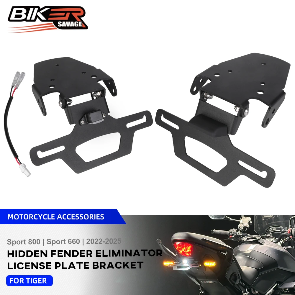 2025 For Tiger Sport 800 Folding License Plate Holder Tiger Sport 660 Adjustable Fender Eliminator Tail Frame E4 LED Plate Light
2025 For Tiger Sport 800 Folding License Plate Holder Tiger Sport 660 Adjustable Fender Eliminator Tail Frame E4 LED Plate Light