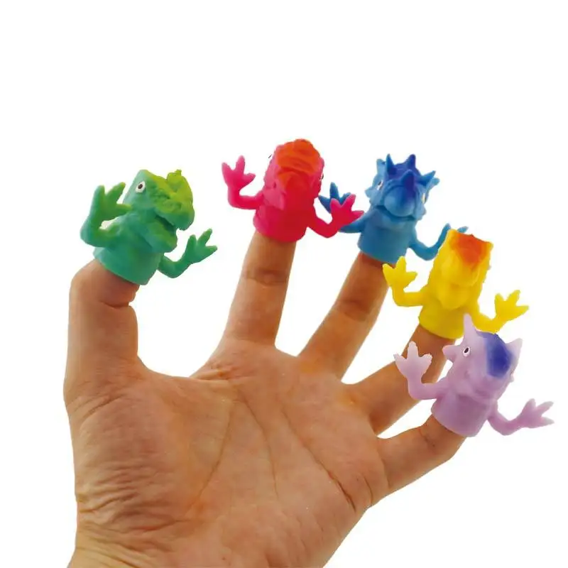 5PCS Dinosaur Finger Puppet Toys TPR Children's Fun Sensory Toys Gifts Event Party Favors School Novelty
5PCS Dinosaur Finger Puppet Toys TPR Children's Fun Sensory Toys Gifts Event Party Favors School Novelty
