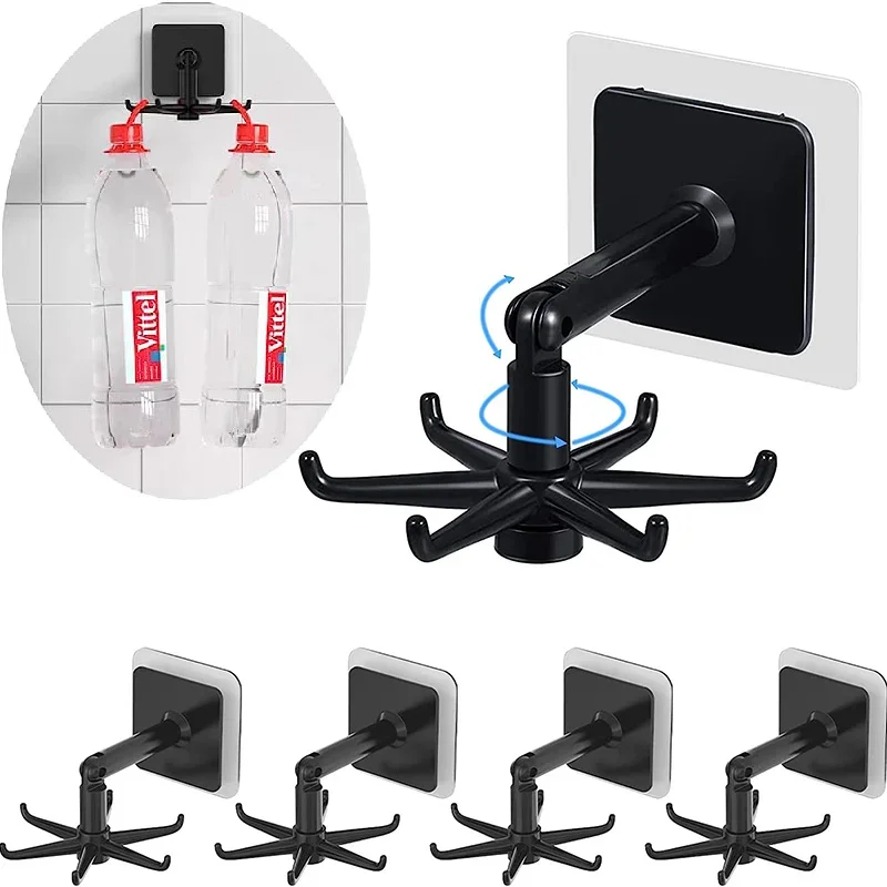 1PC Kitchen Utensil Holder 360 Degrees Rotating Folding Hook Self-Adhesive 180 Degree Vertical Flip Hook Waterproof Kitchen Hook
1PC Kitchen Utensil Holder 360 Degrees Rotating Folding Hook Self-Adhesive 180 Degree Vertical Flip Hook Waterproof Kitchen Hook