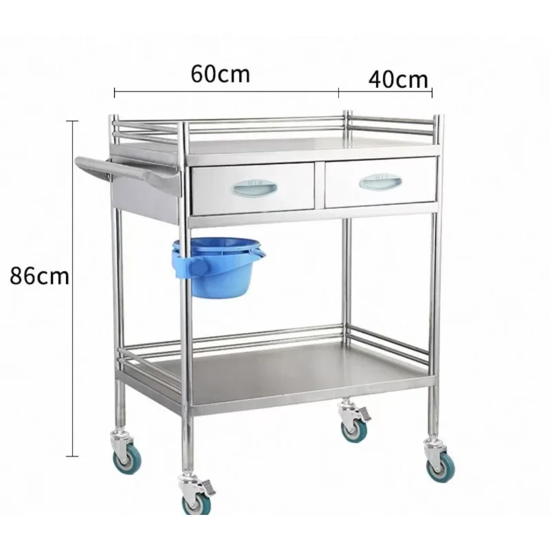 Stainless Steel Medical Grade Trolley for Easy Storage and Transfer
Stainless Steel Medical Grade Trolley for Easy Storage and Transfer