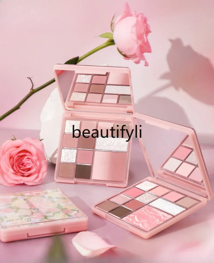 12 color large plate eyeshadow, low saturation gradual change blush eyeshadow repair sweet and gentle
12 color large plate eyeshadow, low saturation gradual change blush eyeshadow repair sweet and gentle