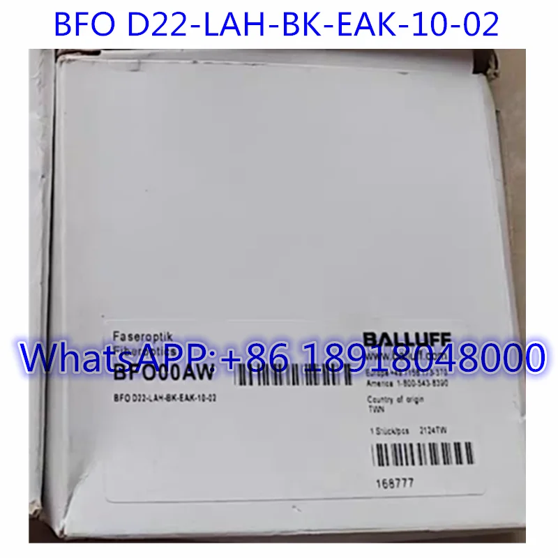 Совершенно новый BFO D22-LAH-BK-EAK-10-02 оптоволоконный датчик BFO00AW Быстрая доставка
Совершенно новый BFO D22-LAH-BK-EAK-10-02 оптоволоконный датчик BFO00AW Быстрая доставка
