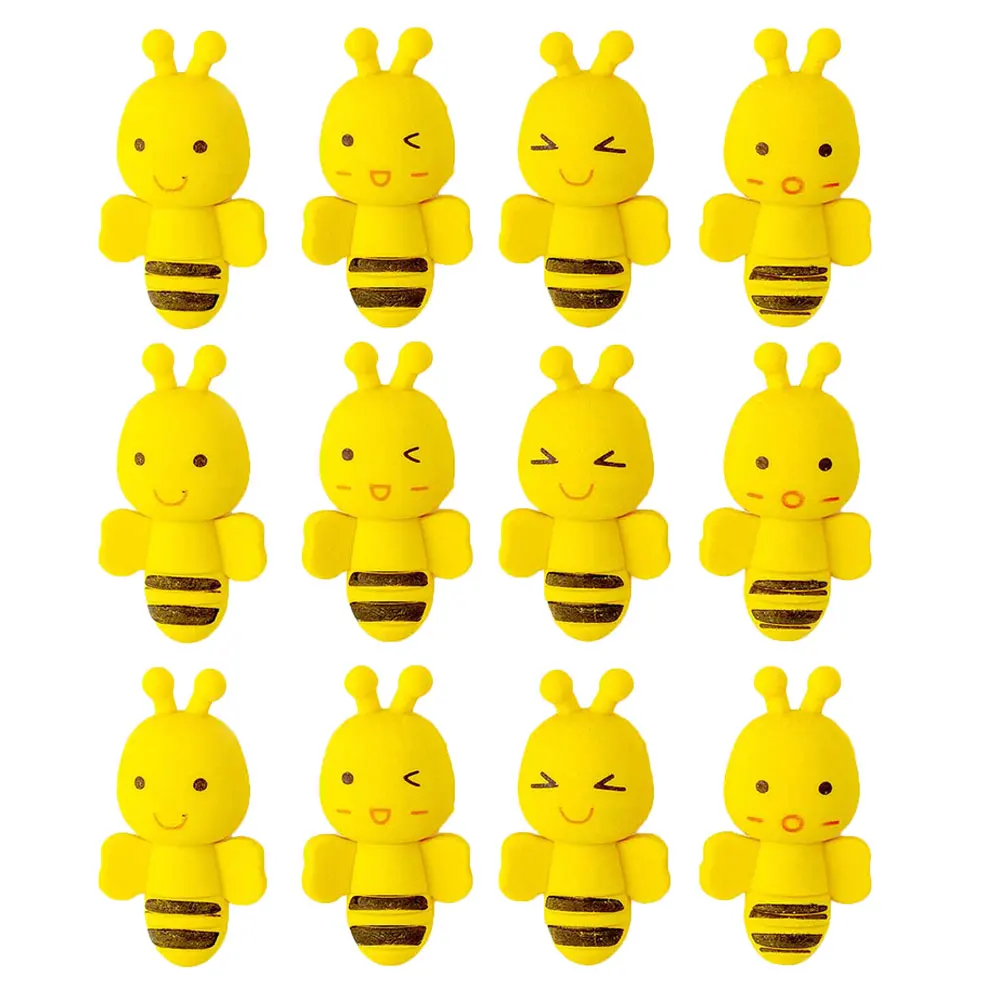 36 Pcs Bee Shaped Erasers Lovely Cartoon Kids Funny Gifts Premium Rubber Safe School Supplies Crafts Collectibles
36 Pcs Bee Shaped Erasers Lovely Cartoon Kids Funny Gifts Premium Rubber Safe School Supplies Crafts Collectibles