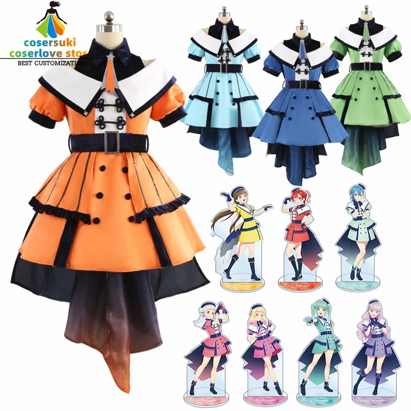 LoveLive SuperStar Liella 3rd/WE WILL Kanon Shibuya Keke Tang Sumire Heanna Ren Hazuki Cosplay Costume
LoveLive SuperStar Liella 3rd/WE WILL Kanon Shibuya Keke Tang Sumire Heanna Ren Hazuki Cosplay Costume