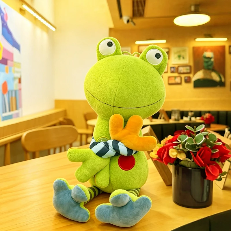 New Cartoon Frog Family Plush Dolls Green Soft Stuffed Animal Toys for Kids Bedroom Sofa Decor Perfect Birthday Christmas Gifts
New Cartoon Frog Family Plush Dolls Green Soft Stuffed Animal Toys for Kids Bedroom Sofa Decor Perfect Birthday Christmas Gifts