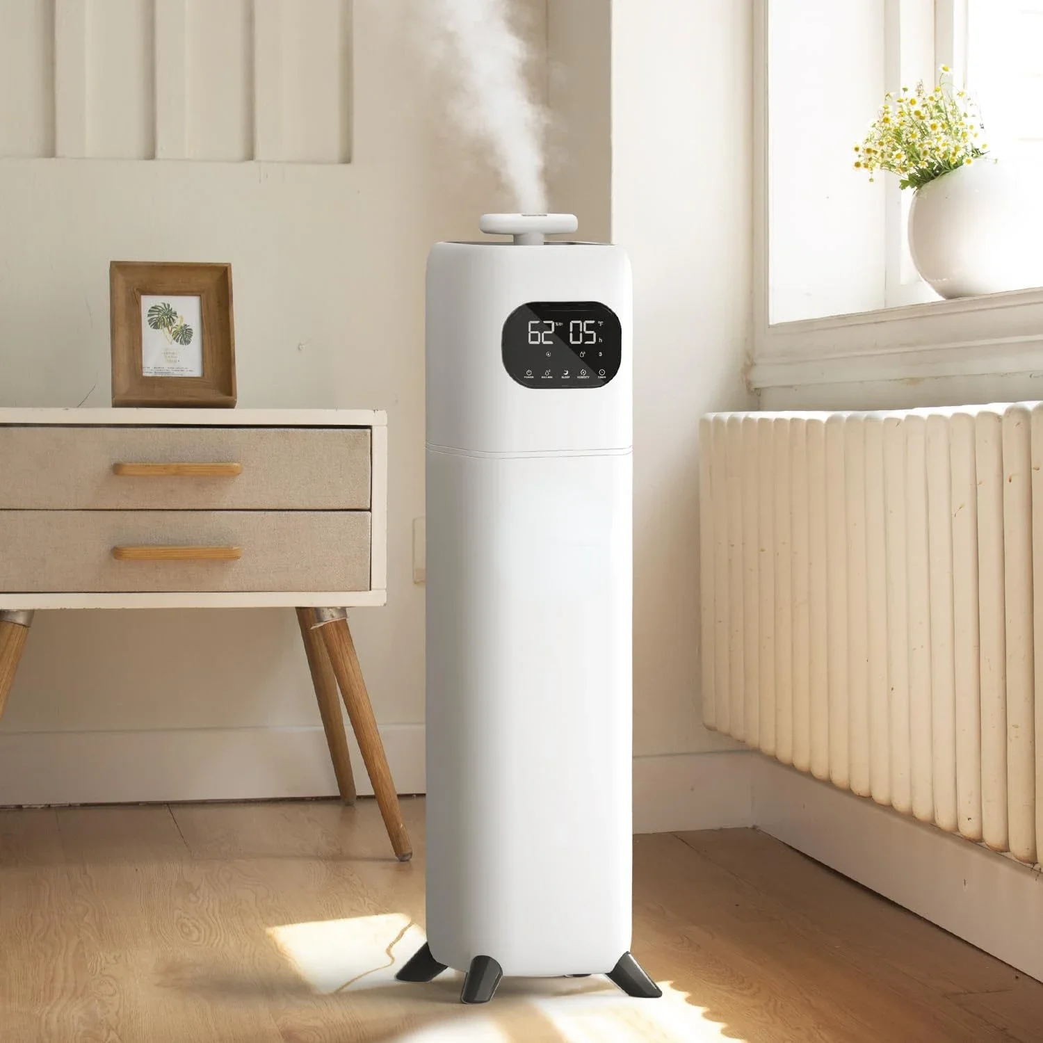 Large 2.3Gal/9L Room Humidifier for Plants in Bedroom with Timer and Nozzle, Cool Mist Humidifier for Large Room with Box, Schoo
Large 2.3Gal/9L Room Humidifier for Plants in Bedroom with Timer and Nozzle, Cool Mist Humidifier for Large Room with Box, Schoo