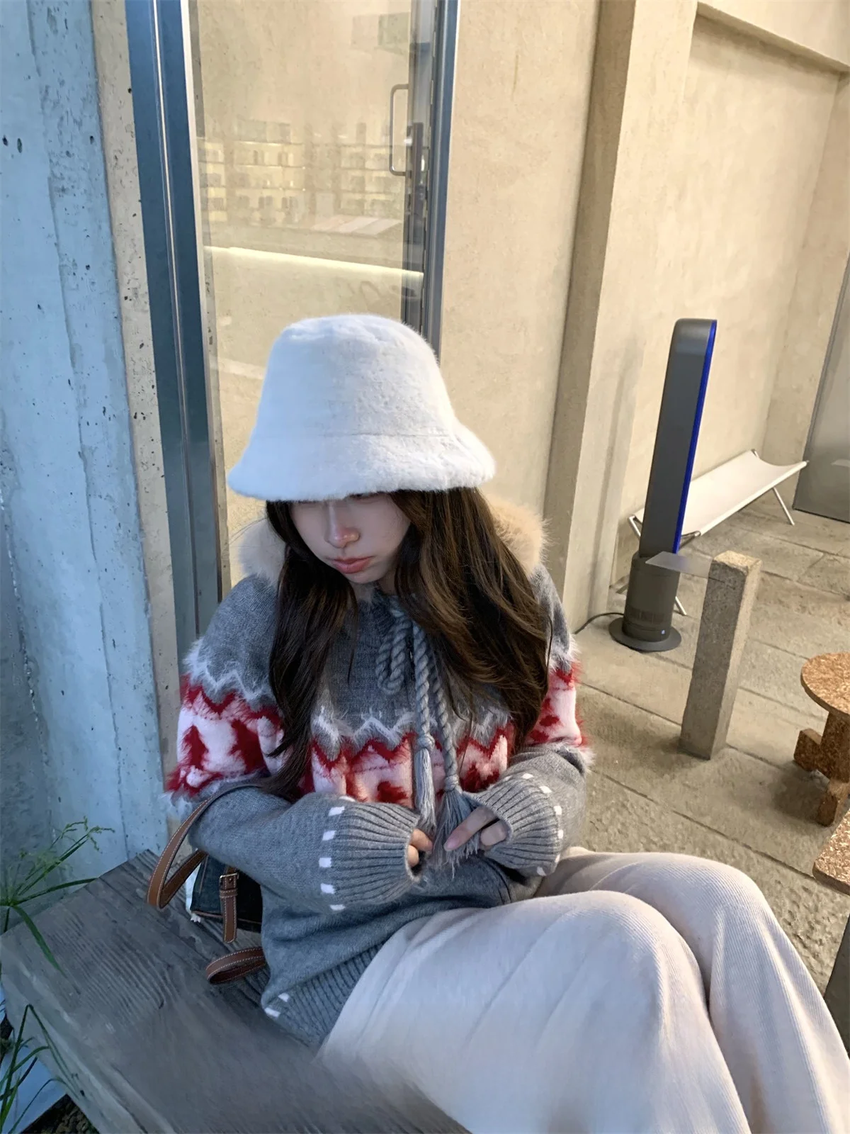 TheDouerr Girls Fair Isle Zipper Sweater Coat Warmth Comfortable Long Sve round Ne Knitted Outerwear Winter Faion
TheDouerr Girls Fair Isle Zipper Sweater Coat Warmth Comfortable Long Sve round Ne Knitted Outerwear Winter Faion