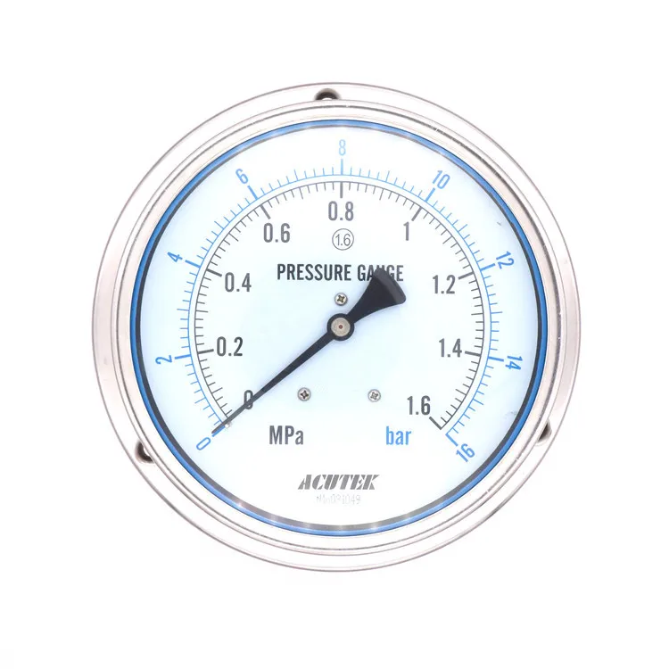 Y150BF-ZT-0.1-60 Mpa Axial band edge 316 Stainless Welded Positive Negative Vacuum Pressure Gauge Gas Petrochemical Electric
Y150BF-ZT-0.1-60 Mpa Axial band edge 316 Stainless Welded Positive Negative Vacuum Pressure Gauge Gas Petrochemical Electric