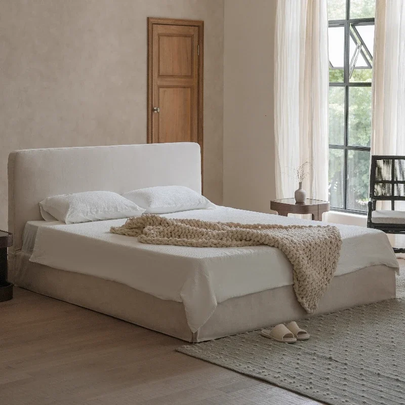 European Fashionable Bed Minimalist Apartment Light Luxury Wedding Bed Apartment High Quality Cama De Casal Bedroom Furniture
European Fashionable Bed Minimalist Apartment Light Luxury Wedding Bed Apartment High Quality Cama De Casal Bedroom Furniture